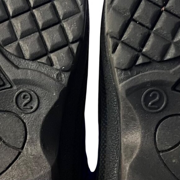 Kids Insulated Lined Winter Snow Boots Size 2 Blue Waterproof Cold Weather Shoes - Picture 2 of 7